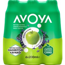 1001 Elma ve Adaçayı Doğal Zengin Mineralli Gazlı Içecek Şişe 6 x 200 ml