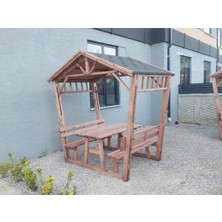Şen Mobilya Pergola Çardak Çatılı Bank P33