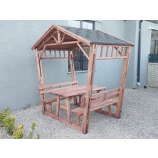 Şen Mobilya Pergola Ahşap Bahçe Çardağı P35
