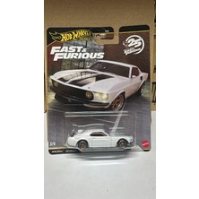 1001 Wheels Premium 2026 Fast And Furious 25. Yıl 1969 Ford Mustang Boss HNW46