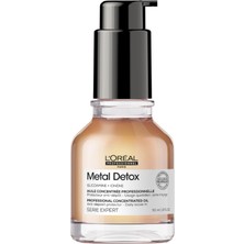 1001 Professionnel Serie Expert Metal Detox Oil Konsantre Saç Bakım Yağı 50 ml - Parlaklık ve Kırı