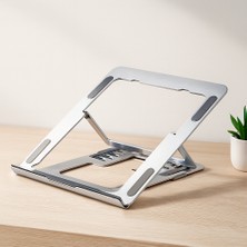Aydogan's Ayd Katlanabilir Alüminyum Laptop Stand 6 Açılı Gümüş