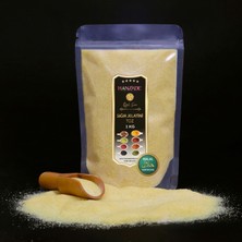1001 Bitkisel Toz Jelatin 100 GR%100 Saf Sığır Jelatini 240 Bloom Helal Sertifikalı