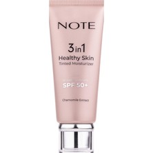 1001 Cosmetics 3 In 1 Glowing Skin Tinted Moisturizer 50 Spf Işıltılı Aydınlatıcı Krem