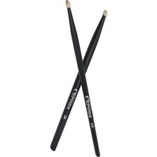 1001 Siyah - Davul - Bateri Bageti Drumsticks 5A Pürüzsüz Yüzey