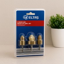 Aydogan's Ayd Plastik Boru ve Sac Metal Delme Bits Uç Seti 3'lü (15-19-24 Mm)