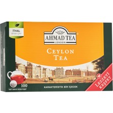 1001 Tea Ceylon Tea Demlik Poşet Çay 100'LÜ 320 G