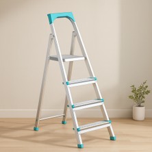 Aydogan's Ayd 3+1 Basamaklı Metal Merdiven 82 cm 120 kg