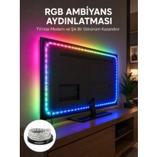 OEMTR Müzikle Senkronize LED Şerit Tv Aydınlatma Yeni Nesil