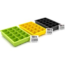 Sora Home Renkli Pratik Buz Kalıbı - 15 Bölmeli - Silikon