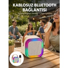 Hobilinka Karaoke Mikrofon Hoparlör Seti 6 Saat Kullanım Süresi Yeni Nesil