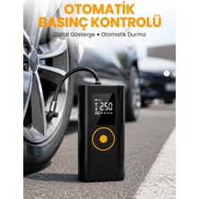 Hobilinka Otomatik Duran Dijital Hava Pompası Kompakt ve Taşınabilir Tasarım Yeni Nesil