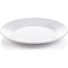 Empressco Melamin Büyük Servis Tabağı-Lokanta Tabağı- 24 cm 6 Adet