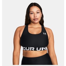 Under Armour Kadın UA HeatGear Mid Branded Spor Sütyeni