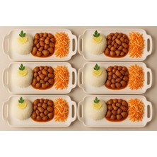 Empressco 6 Lı Tavuk Dünyası Tabak 30X14 cm