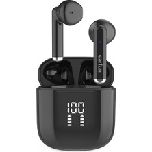 1001 Earfun Air Lite TW204 Siyah 4 Mikrofonlu Enc Tws Ipx7 Su Geçirmezlik Bluetooth Gerçek Kablosuz Kul
