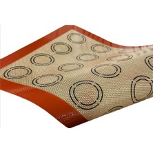 1001 Silikon Pişirme Matı (Mkırmızı, 30 * 40)