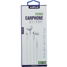 1001 Sunix M-50 Pro Bluetooth Bağlantılı Kulak Içi Kulaklık