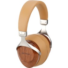1001 Sıvga Audio SV021 Brown Kulak Üstü Kapalı Ahşap Gövdeye Sahip Hi-Fi Kulaklık