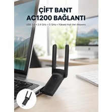 Hace Bazaar USB Wifi Adaptör – 1200 Mbps Hız