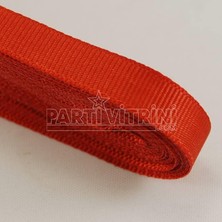1001 Kırmızı Grogren Kurdela 1 Cm. x 10 Metre (Kırmızı)