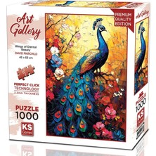 1001 Ks Games 1000 Parça Sonsuz Güzelliğin Kanatları Puzzle - David Fairchild - 20839