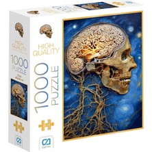 1001 Ca Games Zihin 1000 Parça 2,2mm Kalınlık 48X68CM Profesyonel Hobi Puzzle Yapboz Serisi