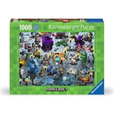 1001 Ravensburger 1000 Parçalı Puzzle Minecraft, Yapboz