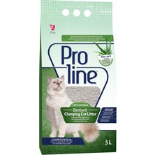 1001 Proline Aloe Vera Topaklanan Doğal Kedi Kumu 5 Lt