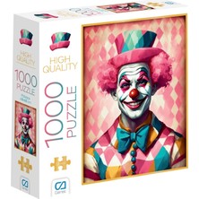1001 Ca Games Palyaço 1000 Parça 2,2mm Kalınlık 48X68CM Profesyonel Hobi Puzzle Yapboz Serisi