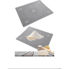 1001 65X45 Gri Hamur Işi Matı (Gri, 65X45)