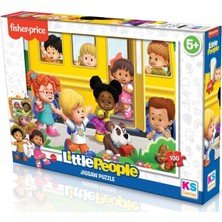 1001 Ks Games 100 Parça Kız Çocuk Little People Kutulu Puzzle - LP714-5 Yaş Üzeri