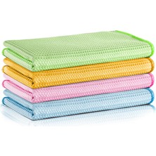 1001 Mıclo Cleanıng | Mikrofiber Süper Sihirli Bez, Kurulama Bezi, Iz Bırakmayan Bez, Mutfak, Banyo | 4
