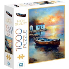 1001 Ca Games Sandal 1000 Parça 2,2mm Kalınlık 48X68CM Profesyonel Hobi Puzzle Yapboz Serisi