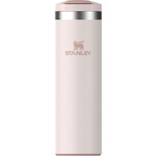 1001 Stanley The Transit Fliptop Mug Termos Bardak, 0.47 L, Pembe Kuvars (Rose Quartz)