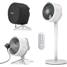 1001 Shark Flexbreeze Portatif Fan, Iç ve Dış Mekanlara Uygun, Şarj Edilebilir, Buhu Aparatlı, Kuma