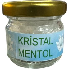 1001 Buhurdanlık Sauna Hamam Için Doğal Kristal Mentol Kavanoz 10 gr Crystal Menthol
