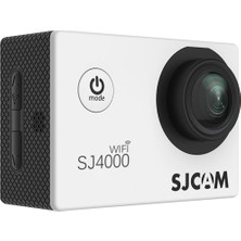 1001 Sjcam SJ4000 Wifi 4K UHD 156° 2” Geniş Ekran H.265 900MAH Hareket Algılama 30 Metre Su Geçirme