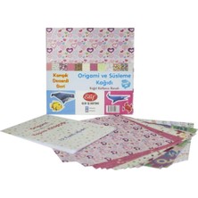 1001 Karışık Desenli (6 Desen 5'er Adet) Origami Başlangıç Seti 15X15 cm 8680422599378