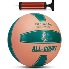 1001 All Court Voleybol Topu Pompa Dahil Set Kauçuk Dikişsiz Yekpare Üretim Iç Dış Mekan No:5