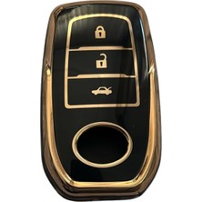 1001 Autohan Keys Toyota C-Hr, Camry, Corolla Cross, Prius, Prado, Rav4, Hilux ile Uyumlu Anahtar Kılıf