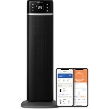 1001 5000 Serisi Enerji Verimli Bağlantılı Kule Fan Isıtıcı, 2000W, Enerjide%50'ye Kadar Tasarruf,