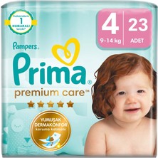 1001 Prima Bebek Bezi Premium Care 4 Numara 23 Adet