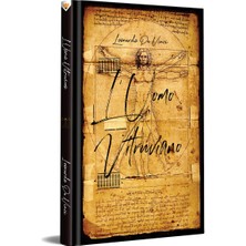 1001 Vitruvius Da Vinci Tasarımlı Çizgili Not Defteri – 13X21 cm Sert Kapak 192 Sayfa