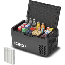 1001 Iceco MCD20B 12/24VOLT 20 Litre Kompresörlü Oto Buzdolabı/dondurucu + Buz Kaseti