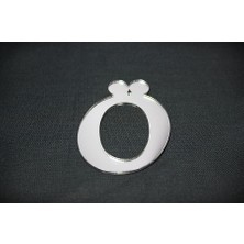 1001 Benim Marifetlerim - Ö Harfi Gümüş Pleksi 4 cm