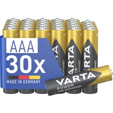 1001 Varta Power On Demand Aaa Blı 30 Adet