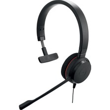 1001 Jabra Evolve 20 Mono Headset - Pasif Gürültü Önleyici Voıp Softphone Için Microsoft Sertifikal�