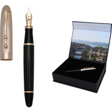 1001 Piguet Genève – Lüks ve Ergonomik Dolma & Tükenmez Kalem – Sigma Serisi – Alman M Uç, Alt�