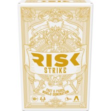 1001 Risk Strike Cards And Dice Game, Quick-Playing Strategy Card Game For 2-5 Players, 20 Min. Average,